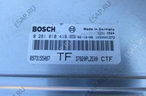 БЛОК УПРАВЛЕНИЯ  HONDA CIVIC 1.7 CTDI