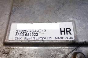 БЛОК УПРАВЛЕНИЯ HONDA CIVIC 37820rsag13 37820-rsa-g13 hr