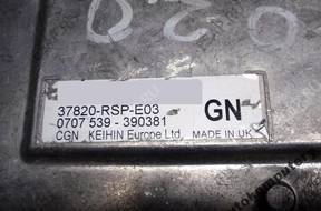 БЛОК УПРАВЛЕНИЯ HONDA CIVIC 37820rspe03 gn 37820-rsp-e03