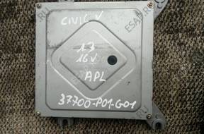 БЛОК УПРАВЛЕНИЯ HONDA CIVIC V 1.3 16v 91-96 37700P01G01