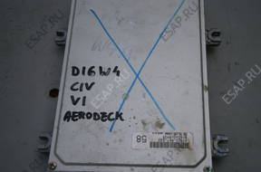 БЛОК УПРАВЛЕНИЯ   HONDA CIVIC VI D16W4 1.6