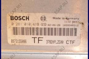 БЛОК УПРАВЛЕНИЯ HONDA CIVIC VII 1.7 CDTI 0281010419 TF