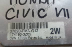 БЛОК УПРАВЛЕНИЯ HONDA CIVIC VII 37820-PMA-G12