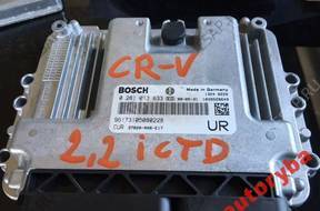 БЛОК УПРАВЛЕНИЯ   HONDA CRV 2.2 I CTDI 0281013633