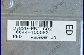 БЛОК УПРАВЛЕНИЯ HONDA JAZZ KEIHIN 37820-RB2-G02 ED