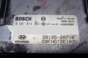 БЛОК УПРАВЛЕНИЯ HYUNDAI 39105-2a710 391052a710 0281014292