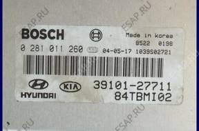 БЛОК УПРАВЛЕНИЯ   HYUNDAI GETZ 1.5 0281011260