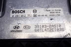 БЛОК УПРАВЛЕНИЯ HYUNDAI GETZ 391032a510 0281012752