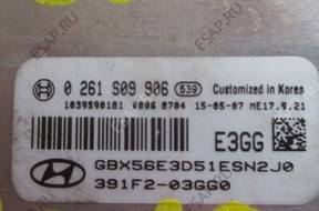 БЛОК УПРАВЛЕНИЯ HYUNDAI I20 0261S09906 391F2-03GG0