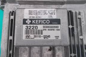 БЛОК УПРАВЛЕНИЯ   Hyundai I20 39110-03345