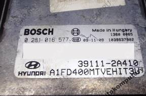 БЛОК УПРАВЛЕНИЯ HYUNDAI i30 1.6CRDI 391112a410 0281016577