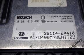 БЛОК УПРАВЛЕНИЯ HYUNDAI i30 1.6CRDI 391142a410 0281016491