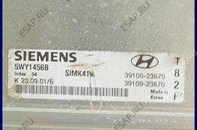 БЛОК УПРАВЛЕНИЯ HYUNDAI MATRIX 1.8 5WY1456B 39105-23670