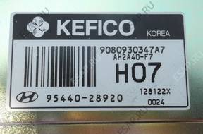 БЛОК УПРАВЛЕНИЯ hyundai matrix 1.8B   95440-28920