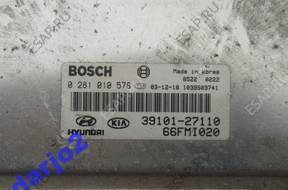 БЛОК УПРАВЛЕНИЯ HYUNDAI TRAJET 0281010578 39101-27110