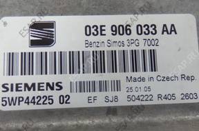 БЛОК УПРАВЛЕНИЯ Ibiza 1,2 02-2008 год   03E906033AA
