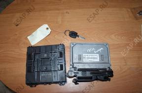 БЛОК УПРАВЛЕНИЯ  IBIZA 1.2 03E906023AM 5WP40876 КОМПЛЕКТ