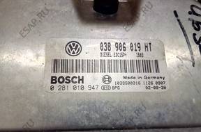 БЛОК УПРАВЛЕНИЯ Ibiza 6L 1.9TDI ATD   038906019HT