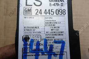 БЛОК УПРАВЛЕНИЯ ИММОБИЛАЙЗЕР КЛЮЧ OPEL ASTRA VECTRA 24445098