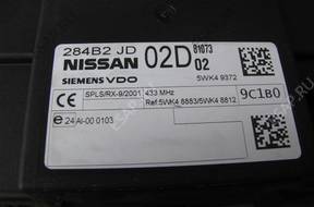 БЛОК УПРАВЛЕНИЯ ИММОБИЛАЙЗЕР КОМПЛЕКТ ЗАЖИГАНИЯ QASHQAI 1.6 MEC93600