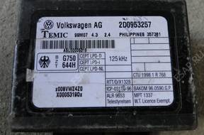 БЛОК УПРАВЛЕНИЯ ИММОБИЛАЙЗЕР TEMIC 2D0953257 VW LT 95-05 2225