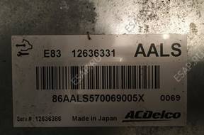 БЛОК УПРАВЛЕНИЯ   INSIGNIA E83 12636331 AALS