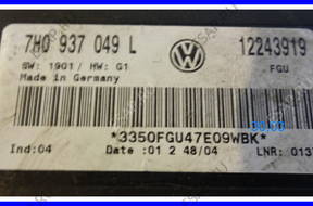 БЛОК УПРАВЛЕНИЯ INSTALACJI  МОДУЛЬ VW T5 7H0937049L