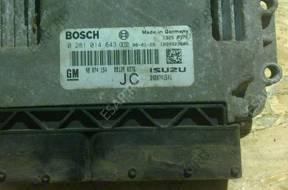 БЛОК УПРАВЛЕНИЯ ISUZU OPEL Z17DTH 1.7 CDTI 0281014643 JC