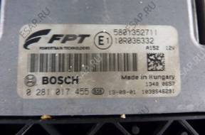 БЛОК УПРАВЛЕНИЯ IVECO DAILY 2,3  5801352711, 0281017455