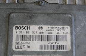 БЛОК УПРАВЛЕНИЯ IVECO DAILY 2,8HPI 146KM , 0281001537
