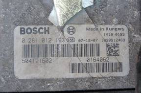 БЛОК УПРАВЛЕНИЯ   IVECO DAILY 2.3 HPi 0281012193