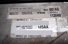 БЛОК УПРАВЛЕНИЯ JEPP LIBERTY 3.7 БЕНЗИН p56044185aa