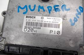БЛОК УПРАВЛЕНИЯ JUMPER BOXER 2.0 JTD HDI 0281010346