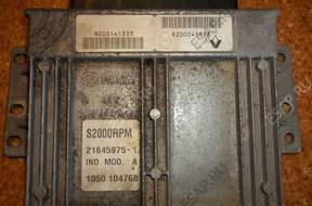 БЛОК УПРАВЛЕНИЯ КАРТА КОМПЛЕКТ RENAULT LAGUNA II 1.6 16V