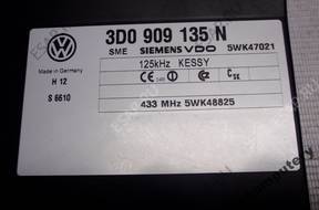 БЛОК УПРАВЛЕНИЯ KESSY VW TOUAREG 3d0959135n 5wk48825
