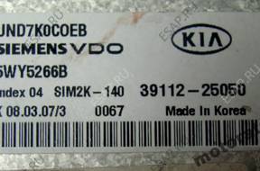 БЛОК УПРАВЛЕНИЯ KIA CARENS III 2.0 39112-25050 5WY5266B