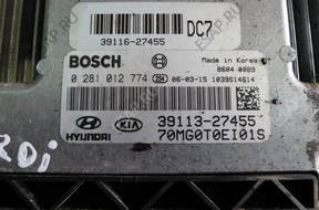 БЛОК УПРАВЛЕНИЯ KIA MAGENTIS 2.0 CRDI 0281012774