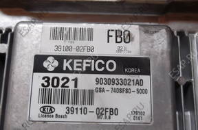 БЛОК УПРАВЛЕНИЯ kia picanto 39110-02FB0, 39100-02FB0
