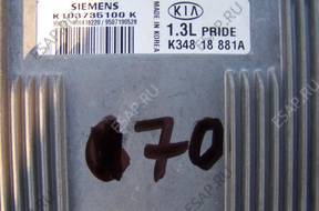 БЛОК УПРАВЛЕНИЯ KIA PRIDE 1.3 K34818881A [70]