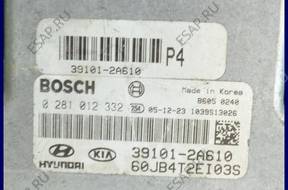 БЛОК УПРАВЛЕНИЯ KIA RIO 1.5 CRDI 0281012332 39101-2A610