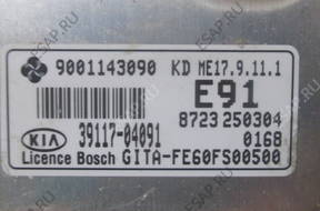 БЛОК УПРАВЛЕНИЯ KIA RIO IV 39117-04091 9001143090