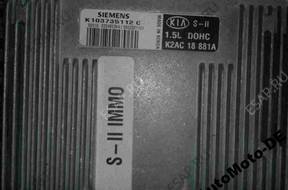 БЛОК УПРАВЛЕНИЯ Kia Sephia II 1.5   ДВИГАТЕЛЕМ