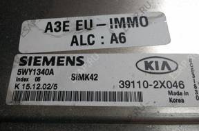 БЛОК УПРАВЛЕНИЯ KIA SIEMENS 5WY1340A 39110-2X046 SIM K42