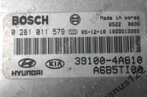 БЛОК УПРАВЛЕНИЯ KIA SORENTO 2.5 39100-4A810 0281011579