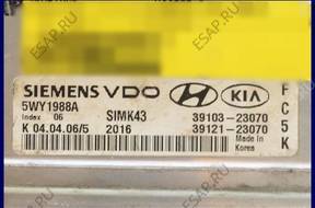БЛОК УПРАВЛЕНИЯ KIA SPORTAGE 2.0 5WY1988A 39103-23070