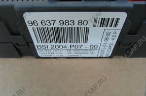 БЛОК УПРАВЛЕНИЯ KLUCZYKI BSI КОМПЛЕКТ PEUGEOT 1007 1.6 16V