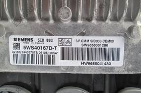 БЛОК УПРАВЛЕНИЯ КЛЮЧ BSI КОМПЛЕКТ PEUGEOT 407 2.0 HDI