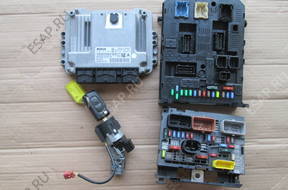 БЛОК УПРАВЛЕНИЯ КЛЮЧ BSI PEUGEOT 308 1.6 HDI КОМПЛЕКТ