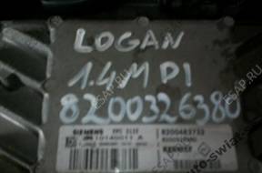 БЛОК УПРАВЛЕНИЯ КЛЮЧ KO 8200326380 DACIA LOGAN 1.4 MPI