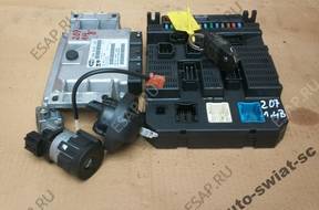 БЛОК УПРАВЛЕНИЯ КЛЮЧ КОМПЛЕКТ PEUGEOT 207 1,4 16V